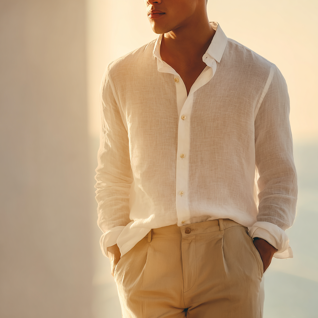 Linen shirts Old money